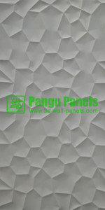 3d mdf wall panel lake desin